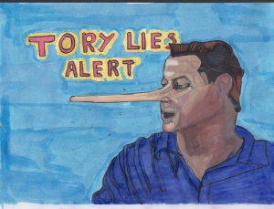 Tory Lies Drawing